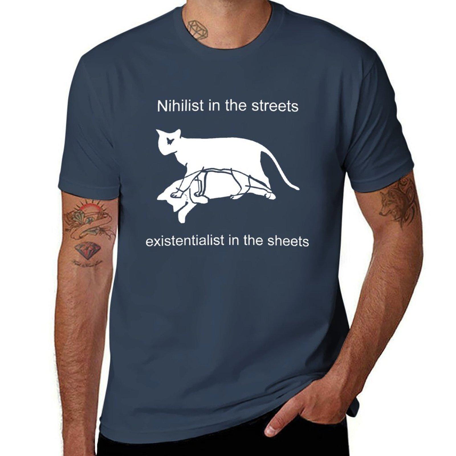 Nihilist in the streets TShirt UV Sun Protection Tee Shirt S
