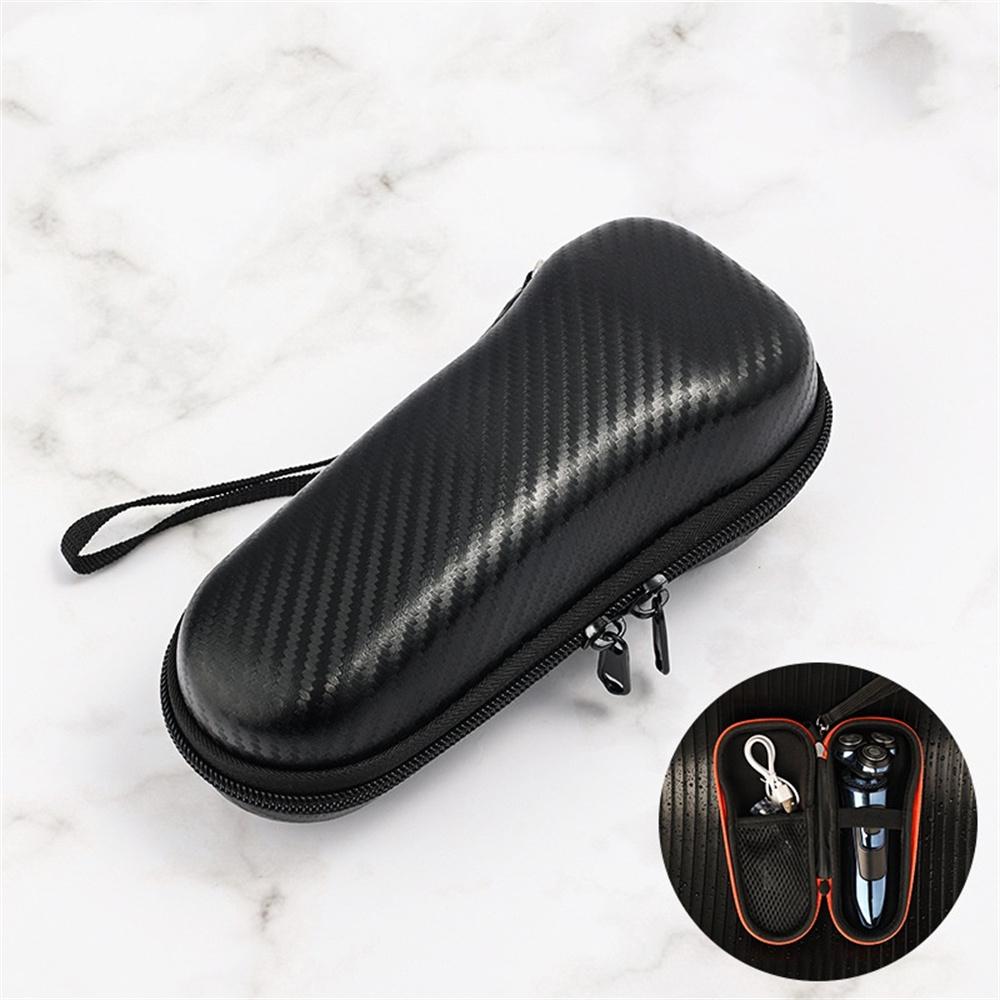 Portable EVA Electric Shaver Storage Box Travel Shaver Carrying Case Protective Storage Bag Shockproof Razor Organizer for Men