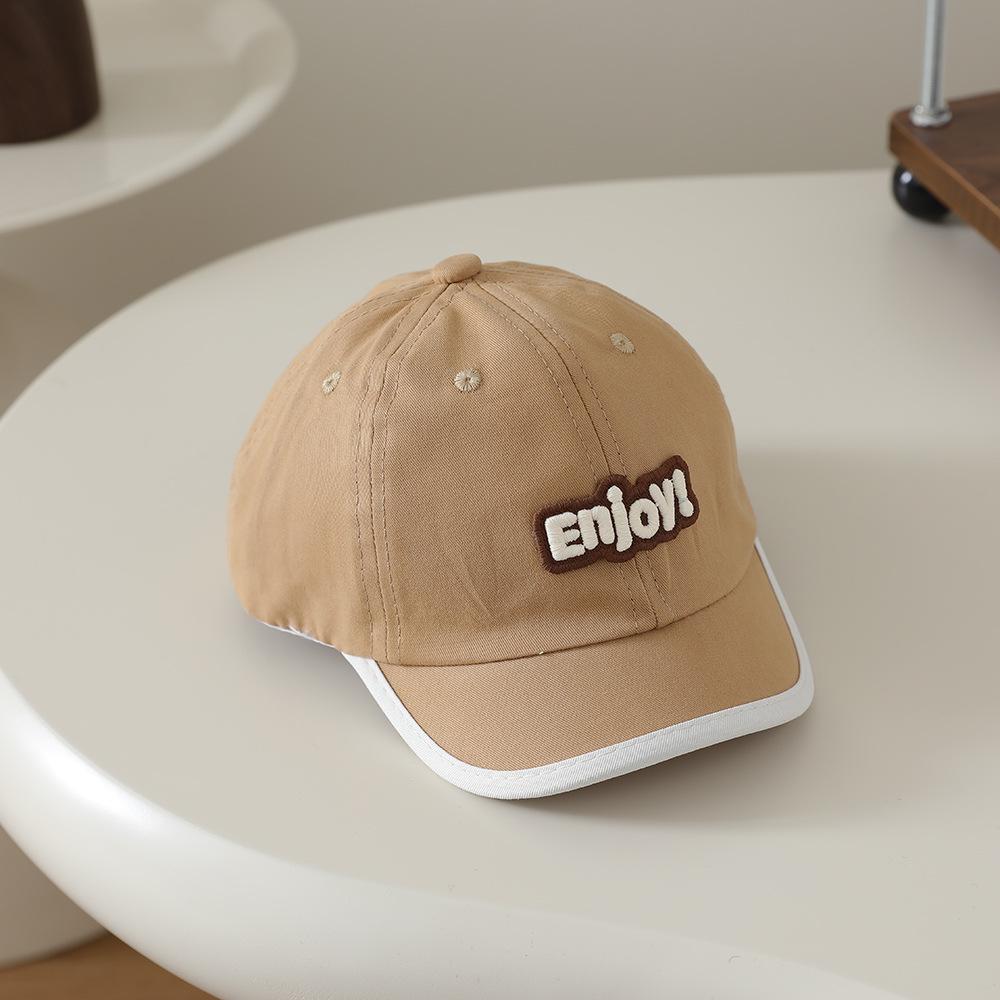 Children's Korean Style Duckbill Baseball Cap - Sun Protection for Spring & Autumn Toddlers