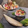 Melamine Shell Sashimi Plate