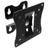TV Wall Mount &; LINDY Screens - VESA Standard 5/7.5/10cm - Swivel and Tilt - Black