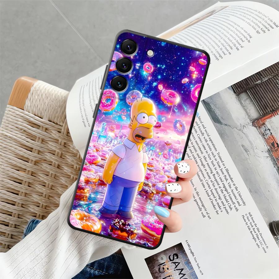 Case for Samsung Galaxy A26 A72 A35 A25 A71 A22 A52 A36 A24 A55 A23 A53 A32 A41 A51 A73 Soft Phone Cover Bart Simpson