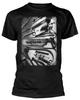 Carcassa Acciaio Chirurgico T-Shirt Nera NUOVA UFFICIALE