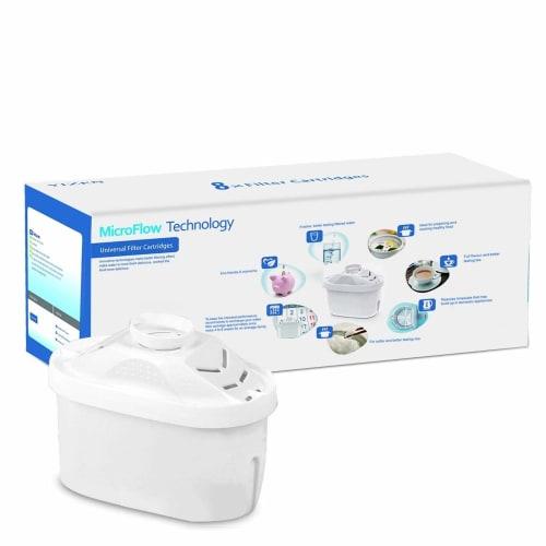 [Latest] Compatible Brita Filter Cartridges for Pots [Brita Maxtra] Compatible with New and Old Model Ports, High Removal, Compatible Filter Cartridge