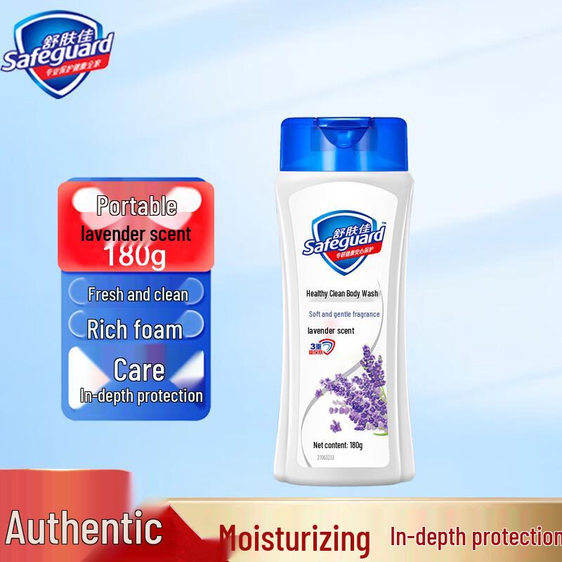 Safeguard Healthy Clean Body Wash, Lavender Scent