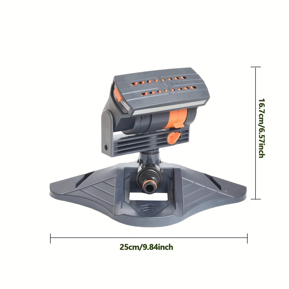 

1pc 16-hole Garden Sprinkler with 180° Rotating Adjustable Nozzle, Large Coverage Automatic Irrigation System