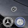 57mm Car Hood Emblem Badge Bonnet Emblem Stickers For Mercedes Benz Brabus AMG W124 W140 W163 W202 W203 W204 W210 W211 W205