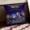 Band SSally FFace Cushion Cover Reversible Soft Durable Pillow Cover Home  Car MultiScene Use for Daily Comfort