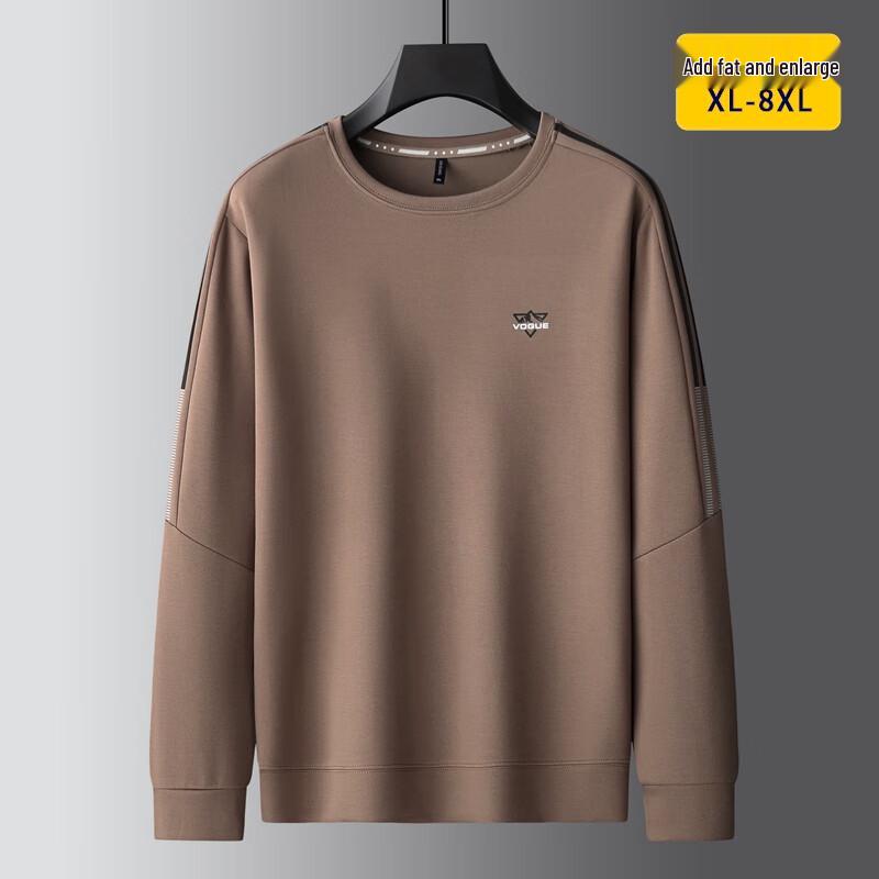 Dibinze Men's Plus Size Crew Neck Sweatshirt