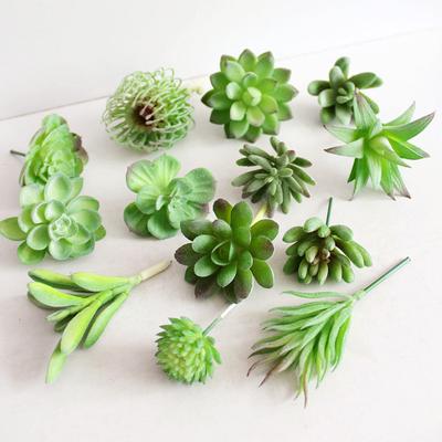 Artificial Retro Succulents Plant Garden Mini Fake Ornament Home Decor Beauty UK