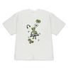 WOMENs Black Short Sleeve Tshirt Korean Fashion Casual Cute Rabbit Print Crew Neck Tee Retro Y2K Style Tops for Daily Wear