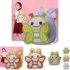 Adorable Cartoon Nylon Backpack For Toddlers Lightweight And Comfortable Design