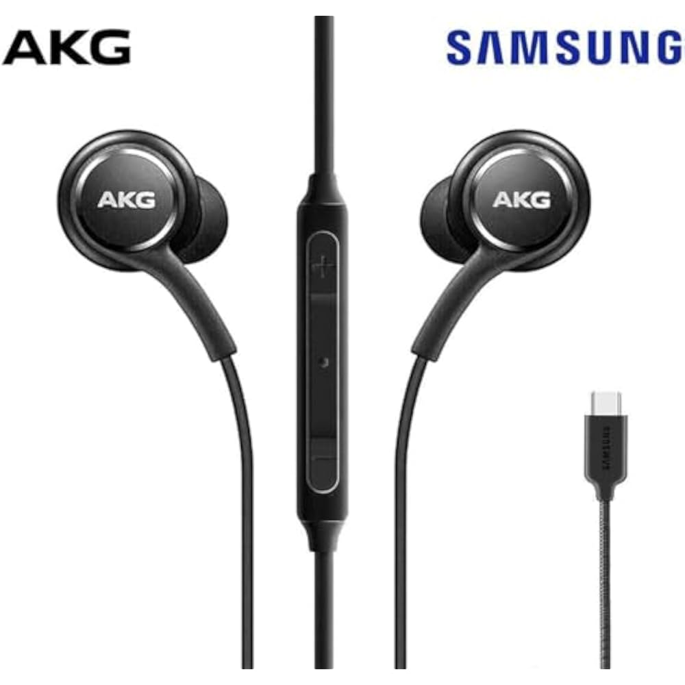 SAMSUNG AKG Earbuds Original USB Type C In-ear Earphones Headphones with Remote Control & Mic for...