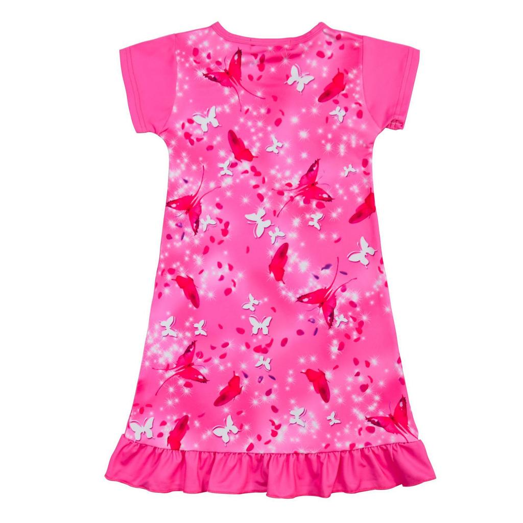 Girls Dress, Frozen Digital Printing, Children'S Loungewear Pajamas Pajamas Skirt 3121