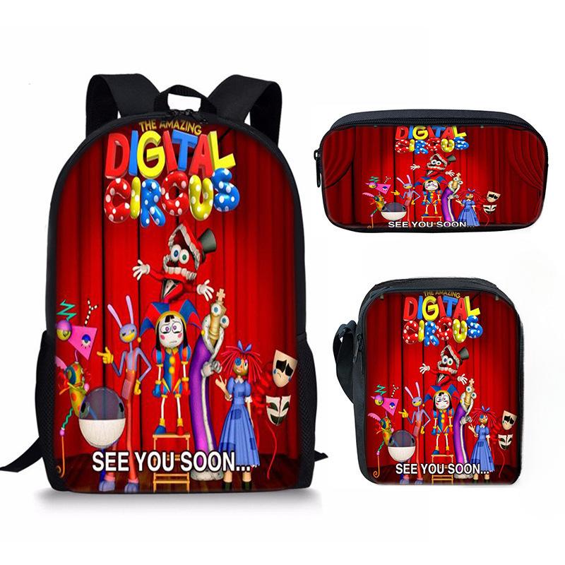 Magic Number Circus Theamazingdigitalcircus Schultasche Ranzen Federmäppchen