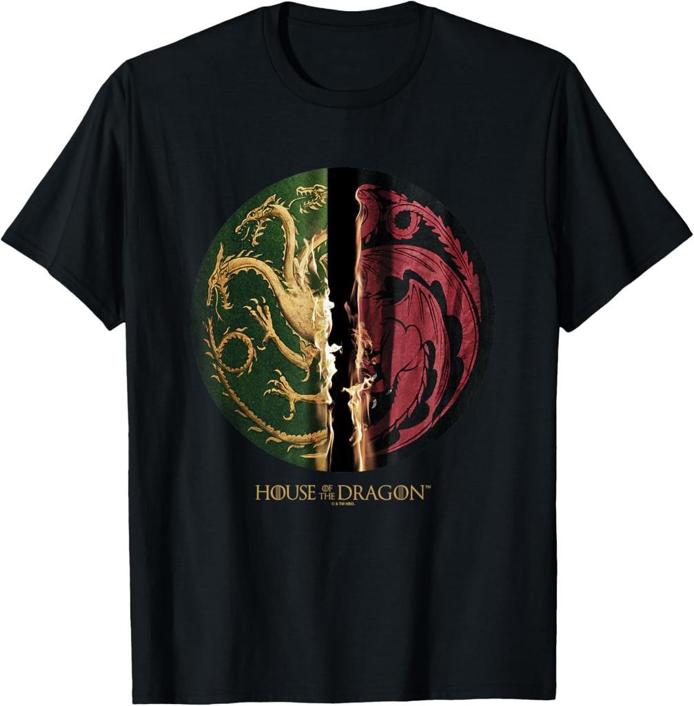 House of The Dragon Graphic 2026 Movie Summer Vintage TShirt Cotton Unisexs Unisexs Y2k Popular Oversized Tshirt Casual Tee