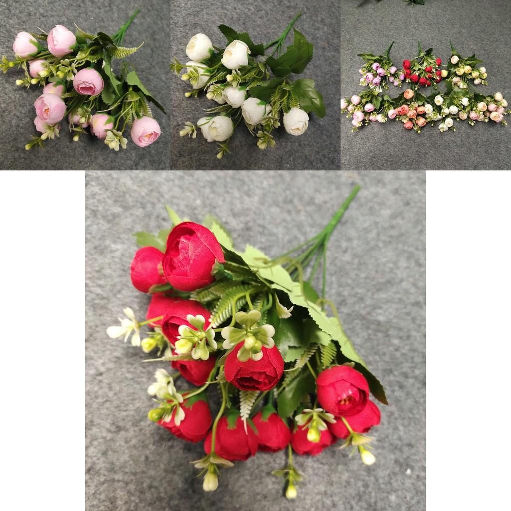 Floral Camellia Arrangement Decor Silk Flowers Weddings Photography Props
