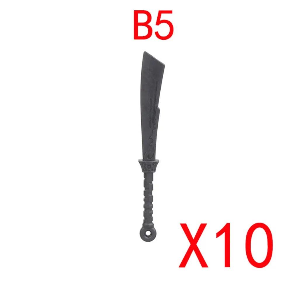 MOC Building Blocks Weapon Toy Accessories Medieval Soldier Knight Figure Ten Spear Crossbow Axe Sword Mini Brick Gift S001 DIY