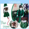 Hand-carved And Hand-painted Snoop On The Stoop Christmas Elf Doll Plush Toy Perfect Xmas Gift