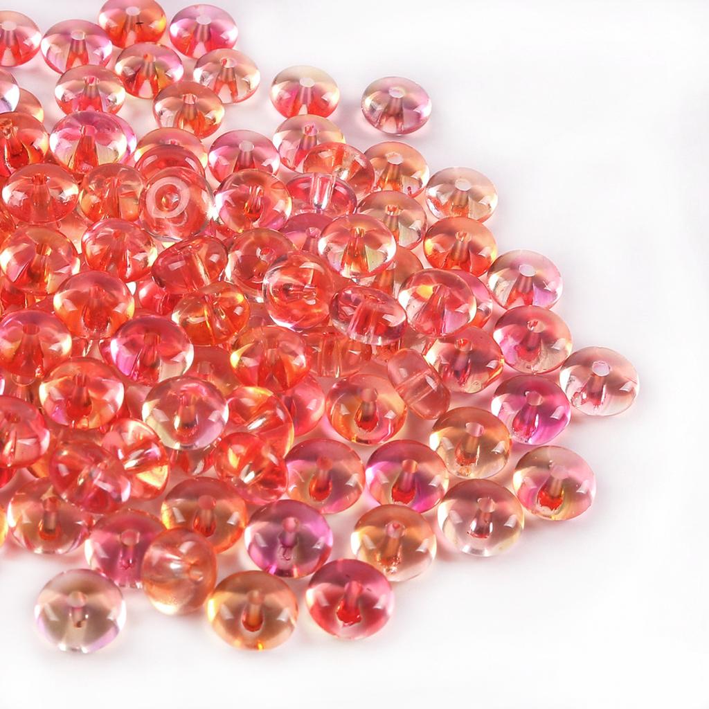 3X6Mm High-Quality Glass Rice Bead Abacus Loose Beads Diy Handmade Beaded Bracelet Necklace Jewelry Accessories