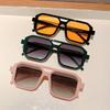 Vintage Fashion Sun Protection Sunglasses for Men Square Shades Retro Flair Sunglasses Womens Trendy Shades