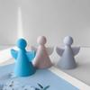 Handmade Aroma Candle Angel Silicone Mold DIY Resin Plaster Ornaments Mould Soap Candle Making Supplies