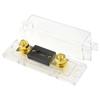 WMYCONGCONG Car 150A ANL Fuse Holder with ANL Fuse 0/2/4 Gauge for Car Motorcycle Car Audio Amplifier, Gold Plated (150A)