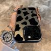 One cow print design patterned phone case is suitable for iPhone 17 16 15 14 13 12 11 Pro/ Max/Plus anti-fall and shockproof
