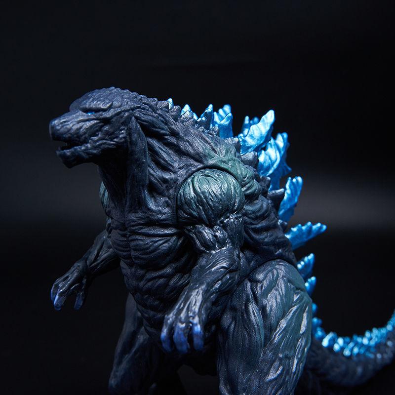 18CM Godzilla VS King Kong 3 Têtes Drago King Ghidorah Gorille Godzilla Colle Souple Figurine d'Action Jouet de Collection