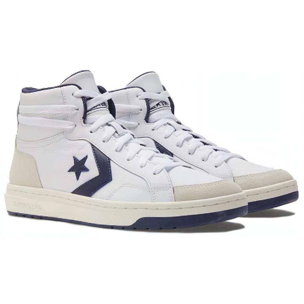 Converse Pro Blaze Classic Comfort Sports High Top Vintage Basketball Shoes Unisex White