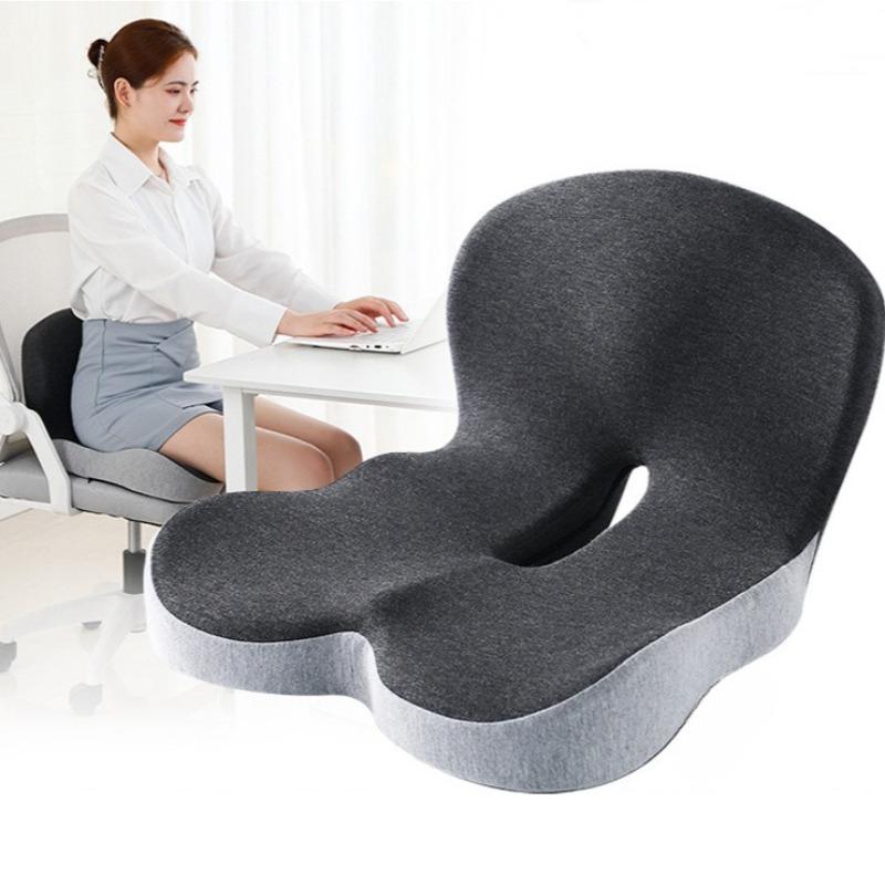 Memory Foam Cushion Waist Pillow Lumbar Support Office Pillow Chair Cushion Interior Accessories Pillow Car Seat Waist Brace