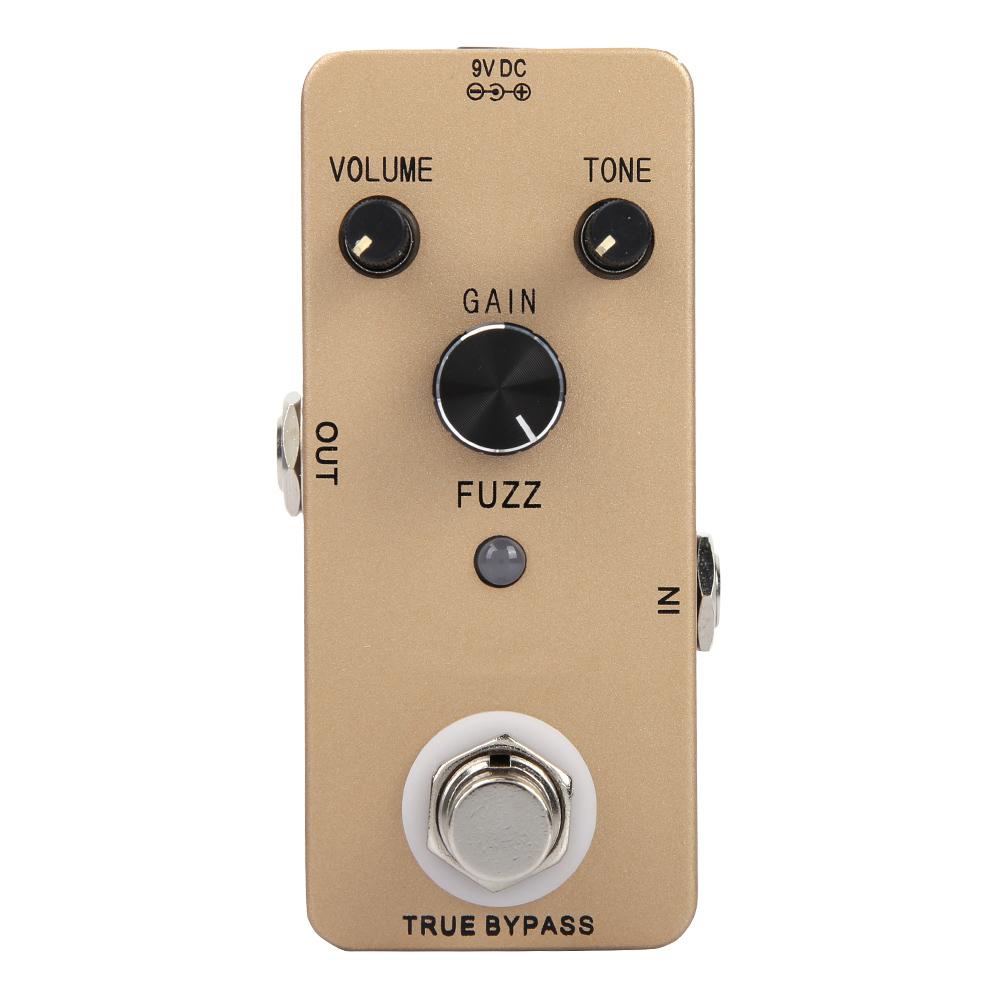 All Metal Housing Electric Guitar Fuzz Style Effect Pedal Distortion For Rock Musicians