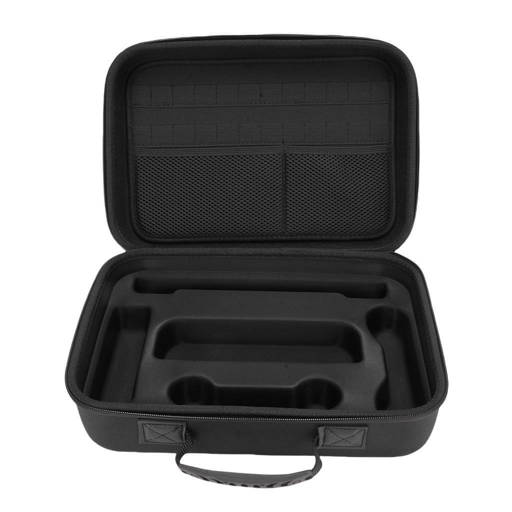 Game Console Carrying Case Fit for Switch 2 2025 Protective Hard Shell Portable Travel Bag with 2 Pockets Black