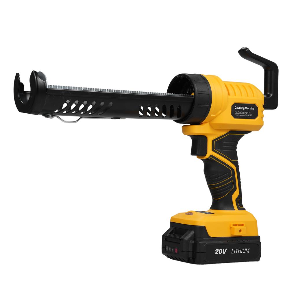 Cordless Caulking Machine 20V Hand held Cordless Electric Caulking Machine Kit Equipped with 2.0 Ah Battery and Charger