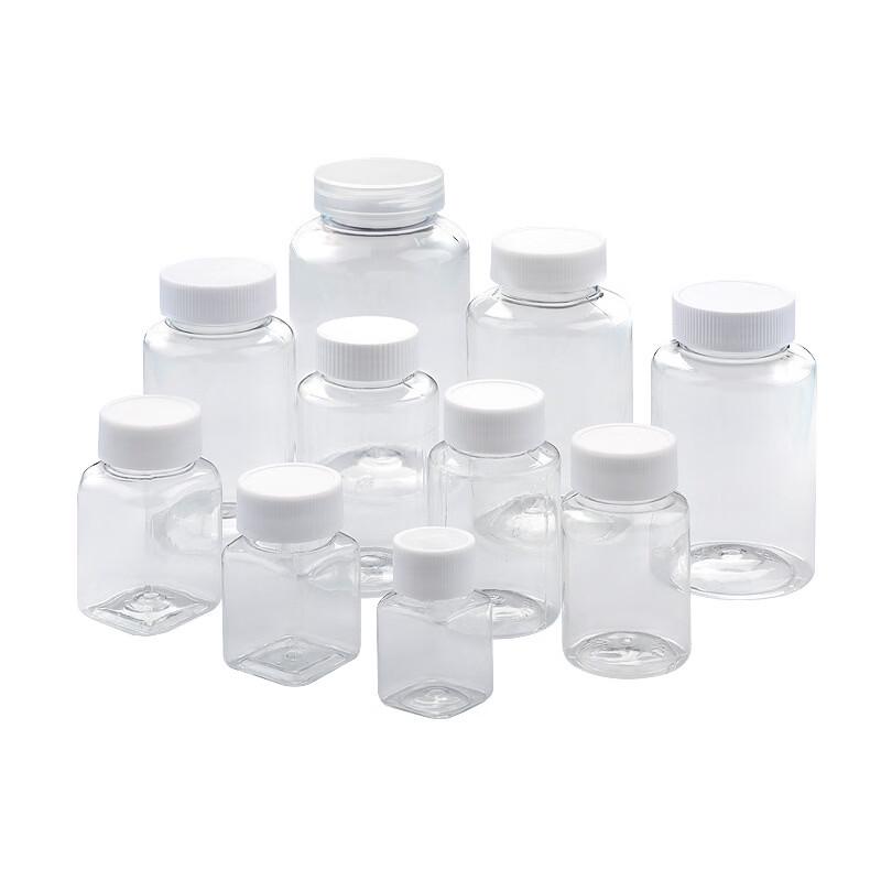 SongHui Wide-Mouth Transparent Plastic Dispensing Bottles
