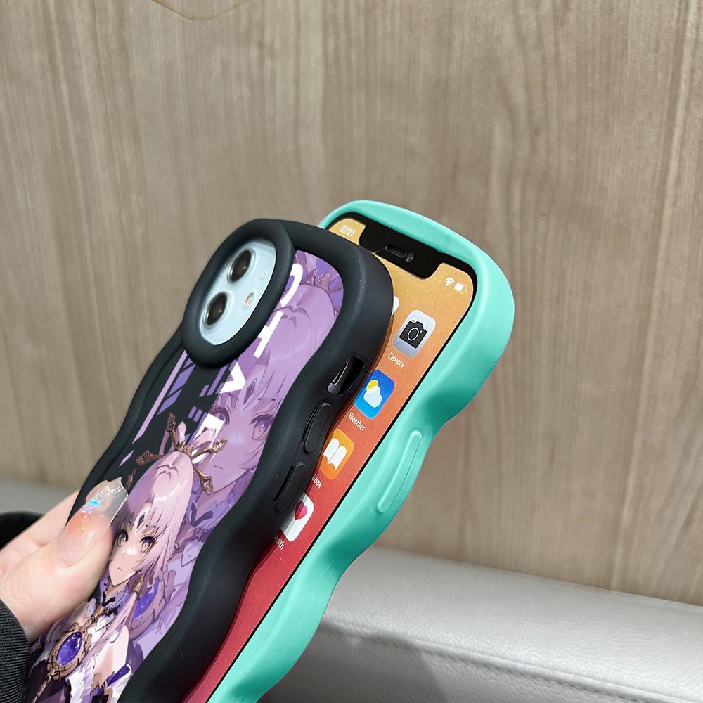 Popular Game Phone Cover for iPhone 11 12 13 14 15 Pro Max 6 6S 7 8 Plus Xs Wave Edge Shockproof Protective Rubber Case