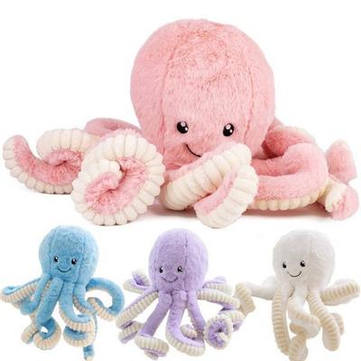 18/40 Cm Cute Plush Octopus Long Leg Baby Accompany Doll Stuffed Toys Plush Sea Animal Toy Birthday for Kids