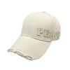 Baseball Cap Men Women Autumn Cotton Embroidered Letter Sun Hat For Casual Sun Protection