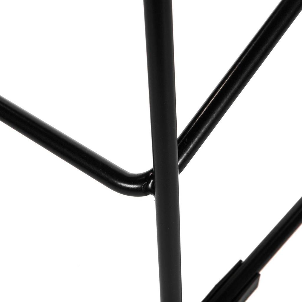 Molly BAR CHAIR black METAL modern