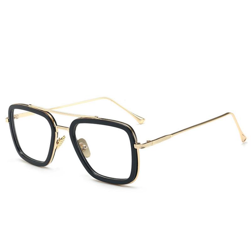 

Солнцезащитные очки с синим светом в большой квадратной оправе, модные, меняющие цвет очки для близорукости, очки с высокой четкостью для близорукости до -4,0 As shown in the figu