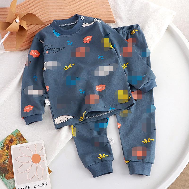 Pure Cotton Baby Boys' Autumn Trousers and Underwear Set