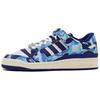 BAPE X Forum Low 84 30th Anniversary - Blue Unisex Sneakers Cloud-White Supplier-Colour Off-White ID4772