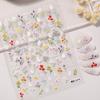 Wildflower Nail Art Stickers: Fresh, Natural, Thin & Durable Spring Floral DIY Accessories