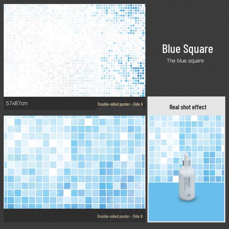 3D Double-Sided Tree Shadow Background Paper for Photography: Minimalist Prop for Cosmetics, Food, and Jewelry Still Life