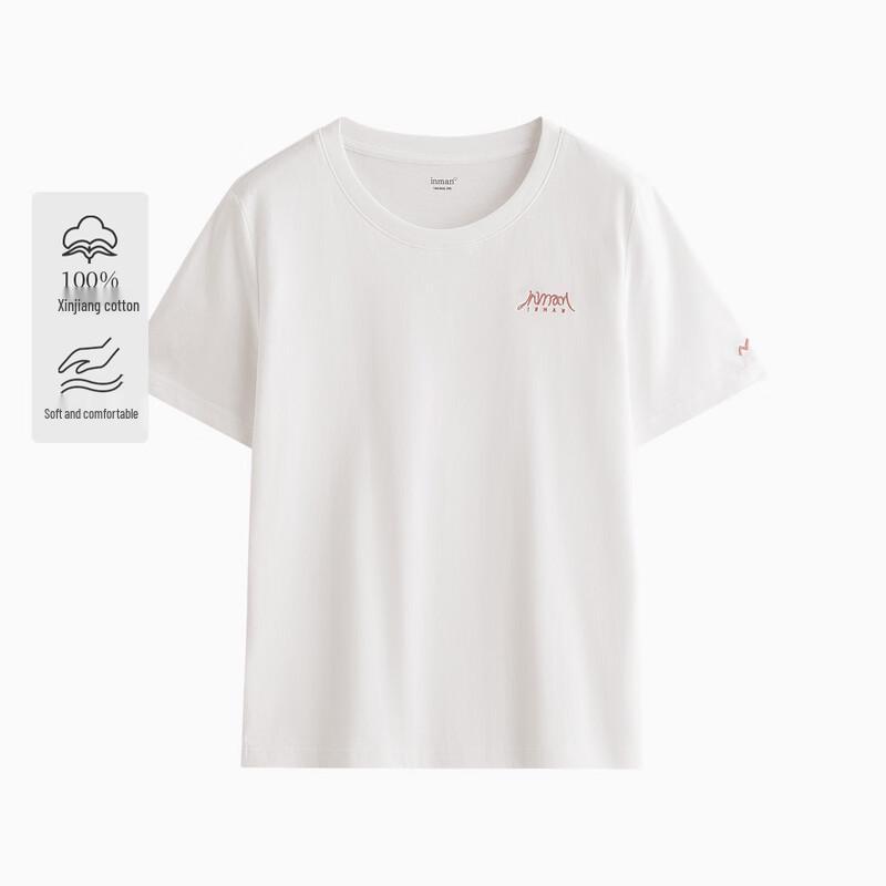 INMAN Women s Embroidered Cotton T-Shirt XL