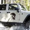 Advanced texture skeleton skull Outdoor adventure designs, outdoor adventure stickers nature themed decorations durable vinyl