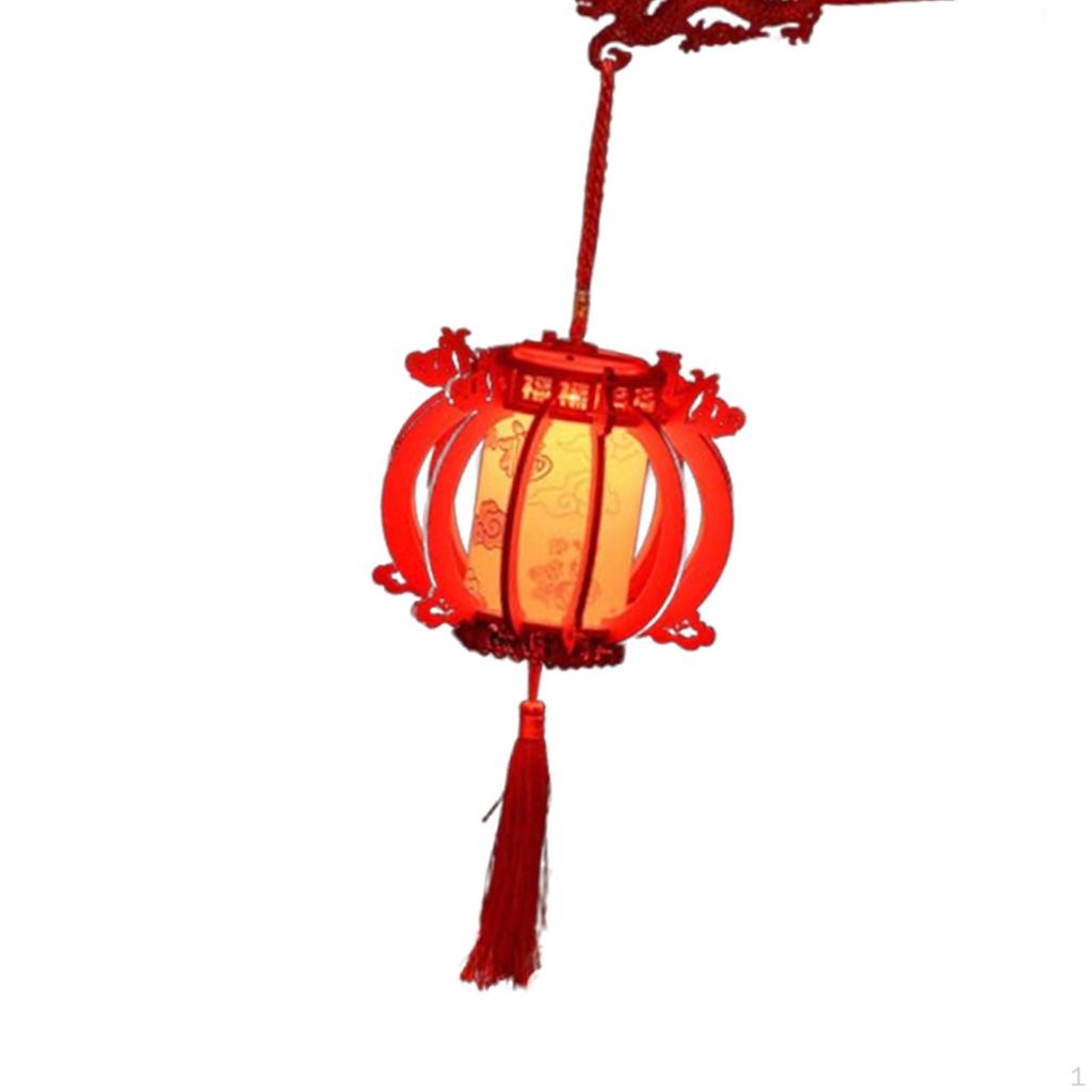 Chinese Hand Lantern, Decorative Home Holiday Decoration, Lunar Year Decoration for