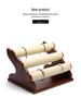 Digu Solid Wood Jewelry Display Stand: Removable Tiered Bangle & Bracelet Storage Rack