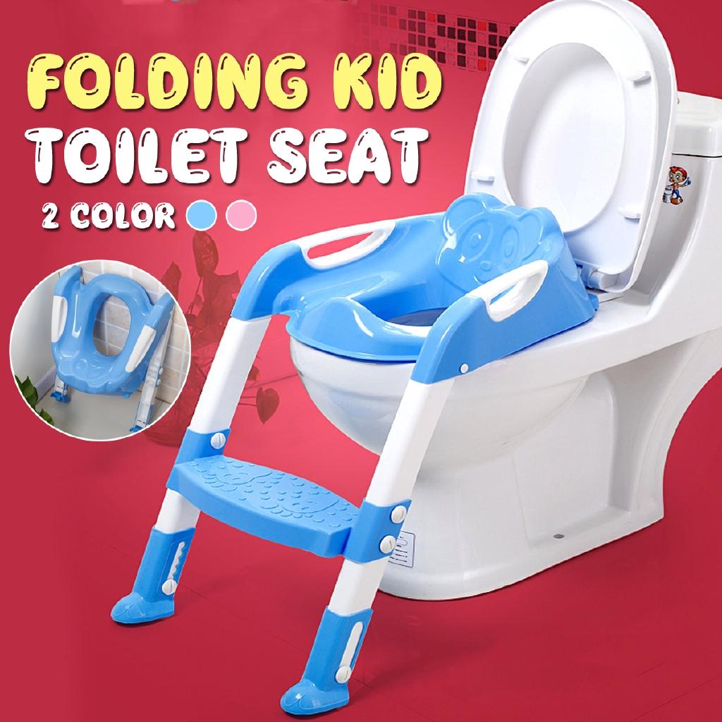 Portable Folding Baby Potty Infant Kids Child Toilet Training Seat Adjustable Ladder Urinal Potty Training Seats for Children