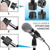 8Pcs Mic Stand Adapter Microphone Adapter for Camera Screw 1/4inch Male/Female To 5/8inch Female/Male Threaded